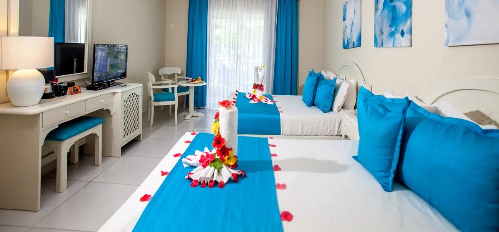 Bedroom view of Vista Sol Hotel Punta Cana.